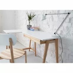 Mørteens Eckschreibtisch Ophelia - Weiß - Breite: 135 cm - Schublade rechts -Büromöbel Verkäufe 1000332519 220211 023 MOOD DETAILS P000000001000332519 mood