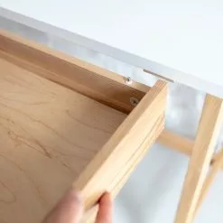 Mørteens Eckschreibtisch Ophelia - Weiß - Breite: 135 cm - Schublade rechts -Büromöbel Verkäufe 1000332519 220211 030 DETAILS P000000001000332519