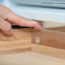 Mørteens Eckschreibtisch Ophelia - Weiß - Breite: 135 cm - Schublade rechts -Büromöbel Verkäufe 1000332519 220211 050 DETAILS P000000001000332519