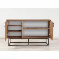 Red Living Sideboard Yopal I - Metall - Kiefer Dekor / Schwarz 14 Red Living Sideboard Yopal I - Metall - Kiefer Dekor / Schwarz -Büromöbel Verkäufe 1000333720 220302 023 MOOD DETAILS P000000001000333720 mood