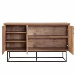 Red Living Sideboard Yopal I - Metall - Kiefer Dekor / Schwarz 16 Red Living Sideboard Yopal I - Metall - Kiefer Dekor / Schwarz -Büromöbel Verkäufe 1000333720 220302 031 DETAILS P000000001000333720