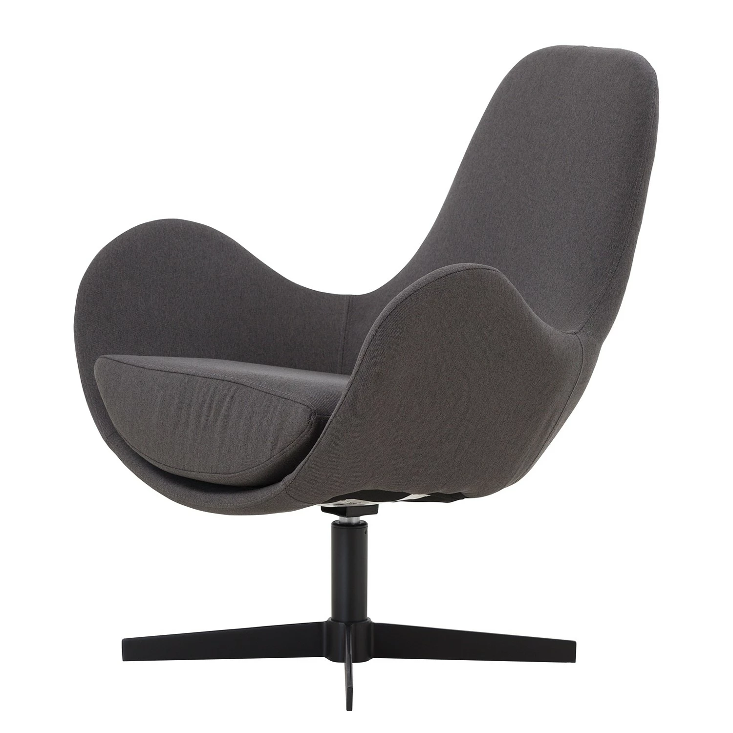 Loftscape Sessel Thika - Microfaser - Dunkelgrau 3 Loftscape Sessel Thika - Microfaser - Dunkelgrau