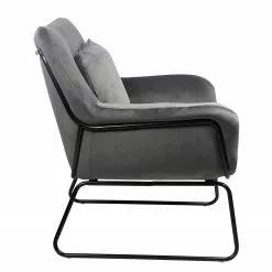 Norrwood Relaxsessel Tizio - Samt - Grau 13 Norrwood Relaxsessel Tizio - Samt - Grau -Büromöbel Verkäufe 1000339564 220329 040 DETAILS P000000001000339564