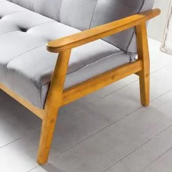 Norrwood Schlafsofa Boss I - Webstoff - Lichtgrau - Mit Schlaffunktion 19 Norrwood Schlafsofa Boss I - Webstoff - Lichtgrau - Mit Schlaffunktion -Büromöbel Verkäufe 1000339573 220329 070 DETAILS P000000001000339573