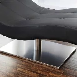 Norrwood Relaxliege Topeno - Kunstleder - Schwarz 9 Norrwood Relaxliege Topeno - Kunstleder - Schwarz -Büromöbel Verkäufe 1000339575 220329 040 DETAILS P000000001000339575