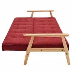 Norrwood Schlafsofa Pamban I - Strukturstoff - Karminrot -Büromöbel Verkäufe 1000339586 220329 030 DETAILS P000000001000339586