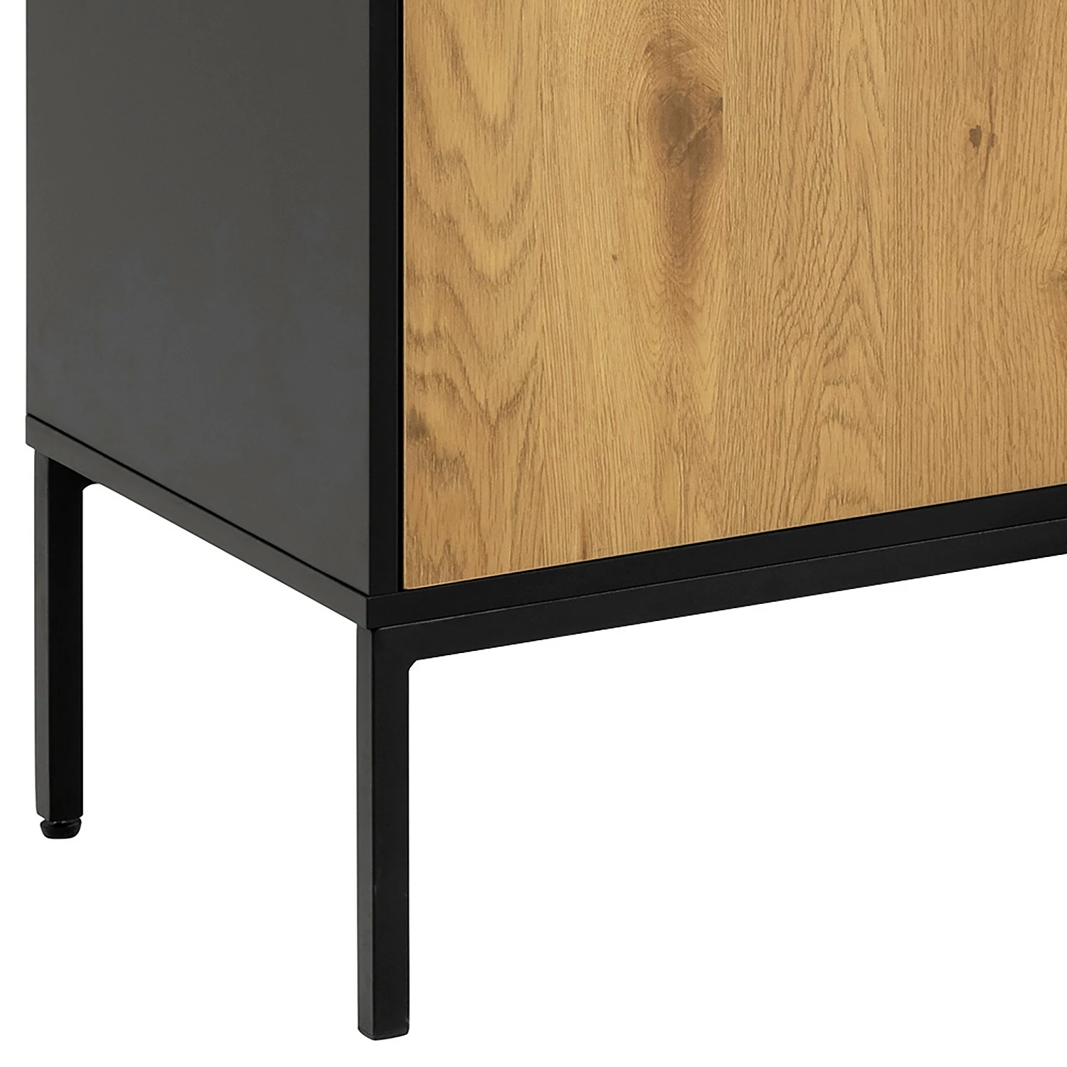 Red Living Sideboard Coogee III - Eiche Dekor / Schwarz 9 Red Living Sideboard Coogee III - Eiche Dekor / Schwarz – Bild 7