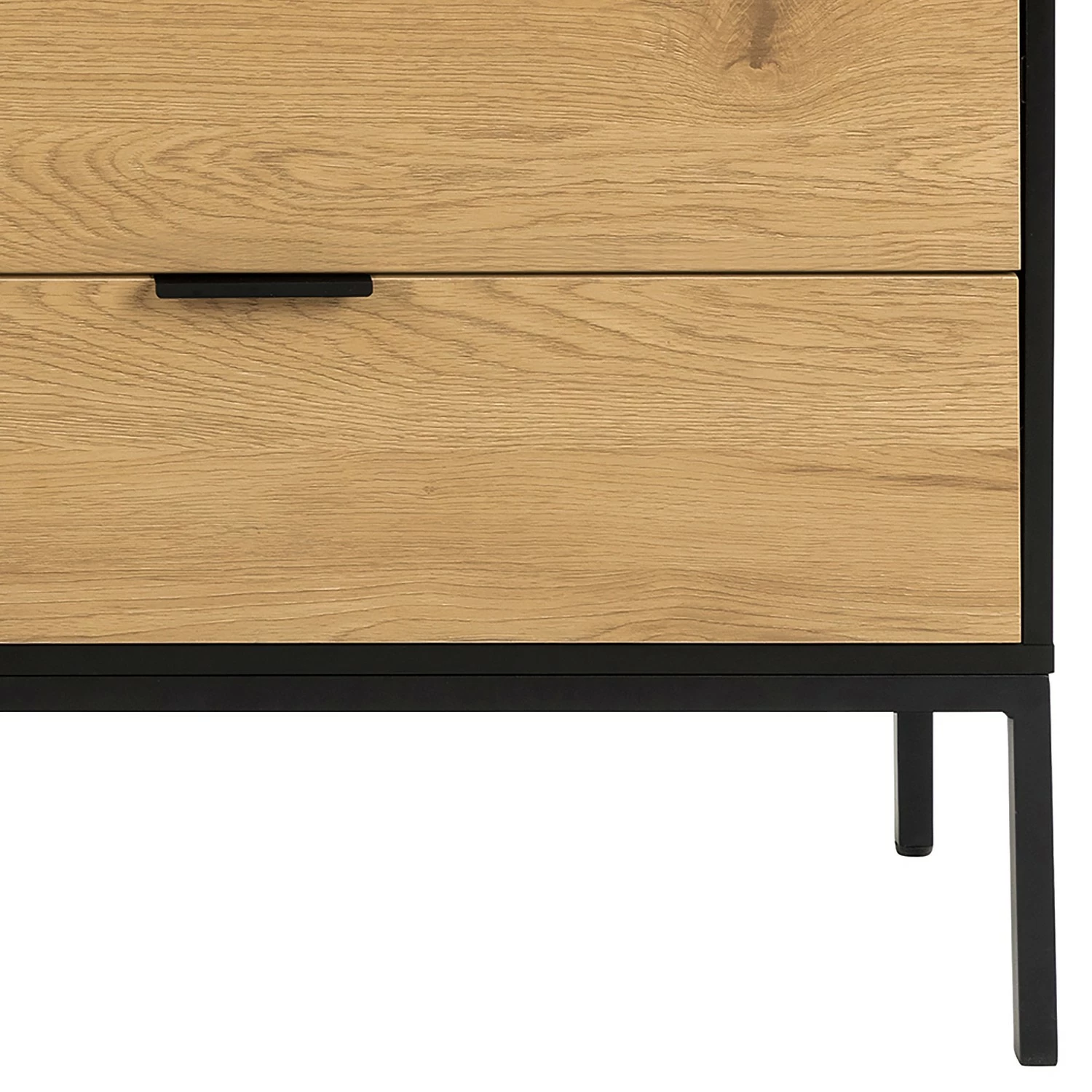 Red Living Sideboard Coogee III - Eiche Dekor / Schwarz 11 Red Living Sideboard Coogee III - Eiche Dekor / Schwarz – Bild 9