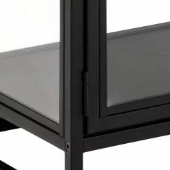 Red Living Sideboard Coogee IV - Glas / Metall - Schwarz -Büromöbel Verkäufe 1000340385 220318 060 DETAILS P000000001000340385