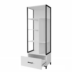 Red Living Büroregal Roslin - Weiß -Büromöbel Verkäufe 1000341082 220322 030 DETAILS P000000001000341082