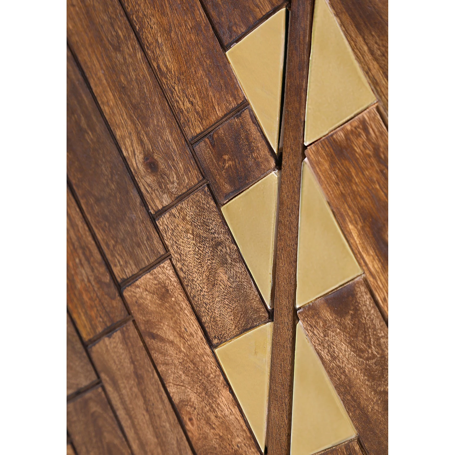 Red Living Sideboard Nook - Mango massiv / Metall - Mango / Gold 11 Red Living Sideboard Nook - Mango massiv / Metall - Mango / Gold – Bild 9