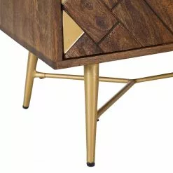 Red Living Sideboard Nook - Mango massiv / Metall - Mango / Gold 21 Red Living Sideboard Nook - Mango massiv / Metall - Mango / Gold -Büromöbel Verkäufe 1000341969 220517 035 DETAILS P000000001000341969