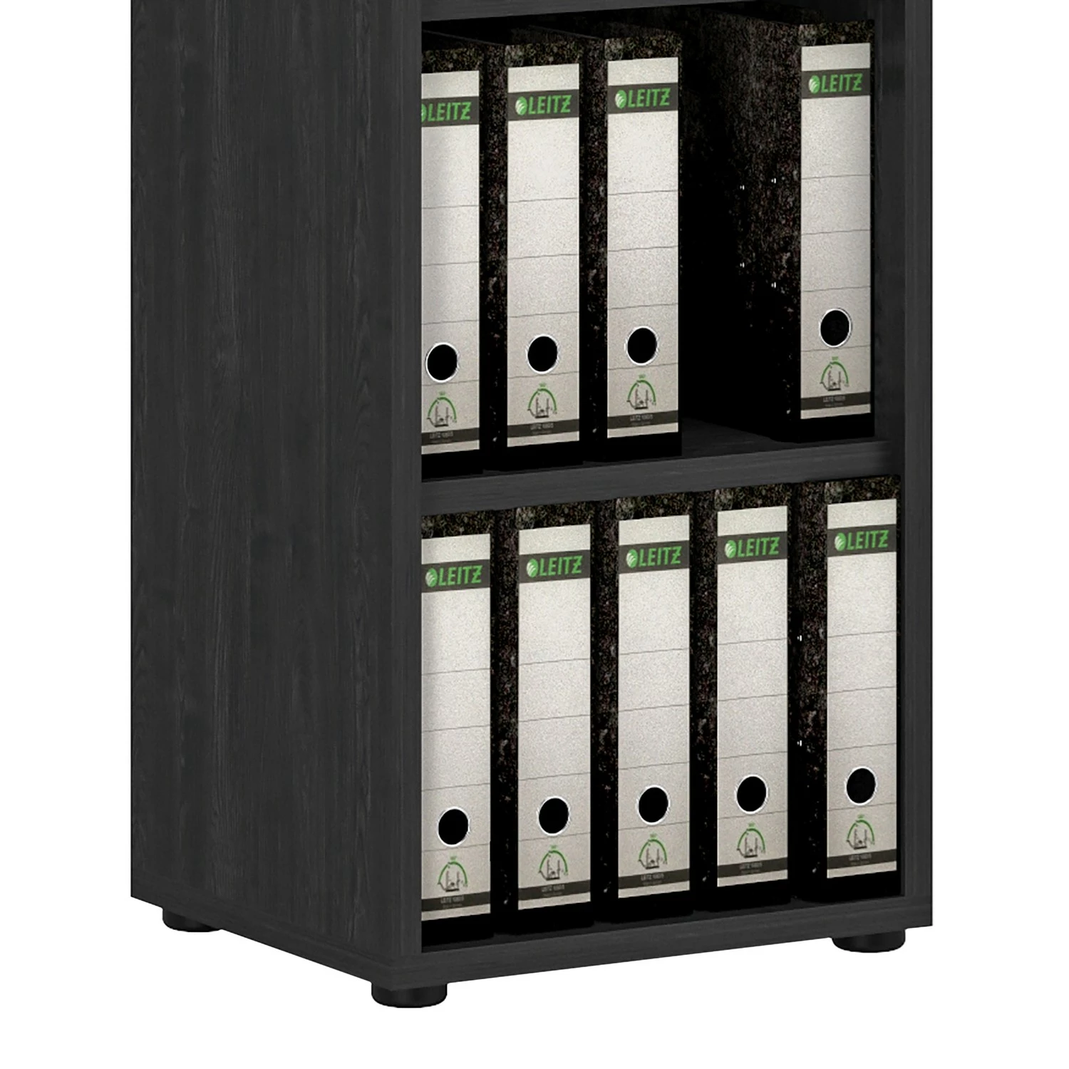 Maja Möbel Aktenregal Homebase - Esche Schwarz Dekor - Höhe: 113 cm 6 Maja Möbel Aktenregal Homebase - Esche Schwarz Dekor - Höhe: 113 cm – Bild 4