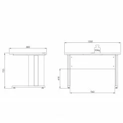Maja Möbel Schreibtisch Homebase - Platingrau 9 Maja Möbel Schreibtisch Homebase - Platingrau -Büromöbel Verkäufe 1000342044 220325 500 SKETCH DETAILS P000000001000342044 sketch