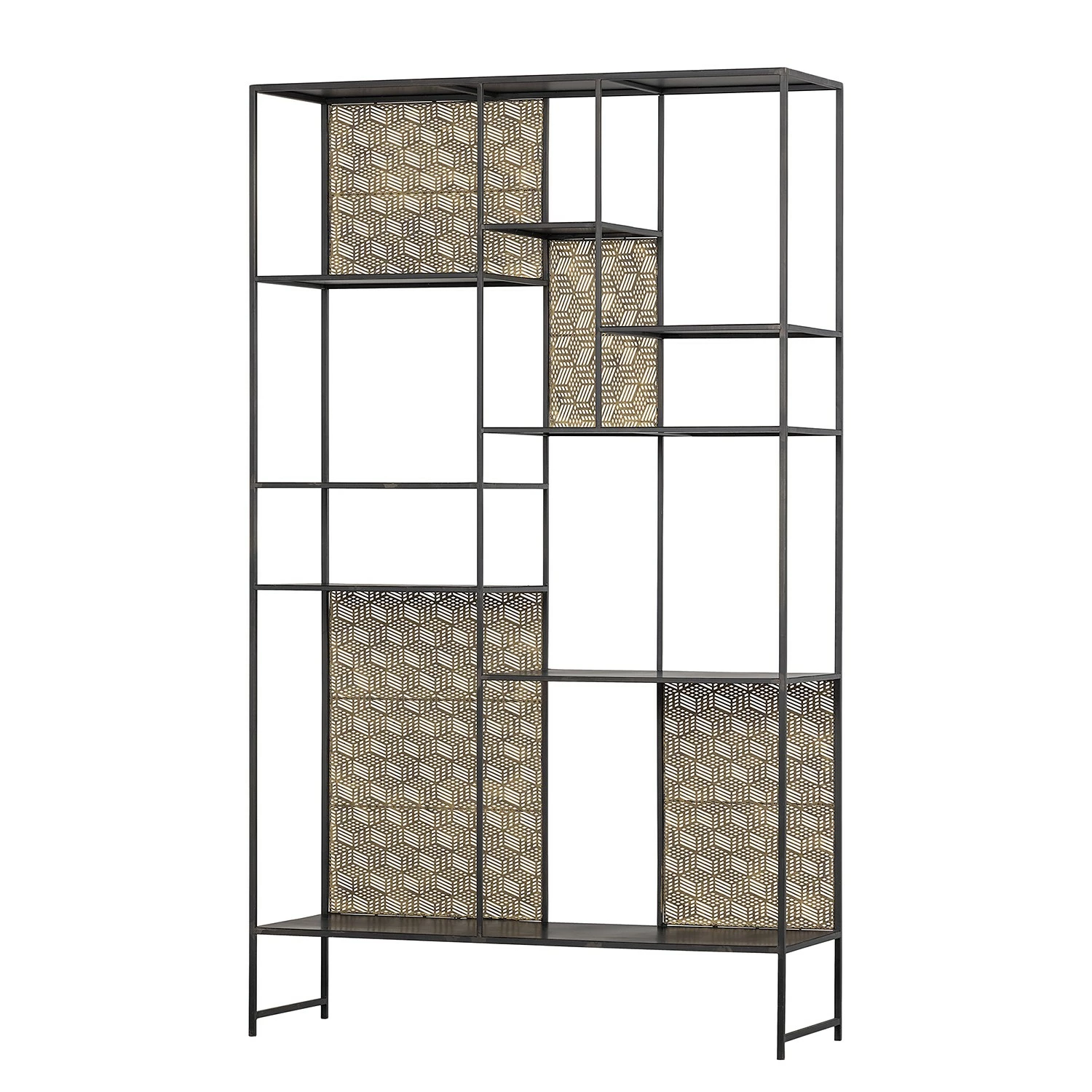 Red Living Regal Quito - Metall - Antik Messing / Schwarz 3 Red Living Regal Quito - Metall - Antik Messing / Schwarz