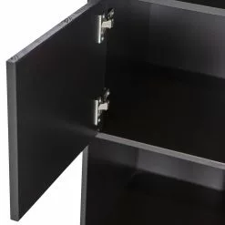 Loftscape Regal Rozzano - Kiefer massiv - Kiefer Schwarz -Büromöbel Verkäufe 1000342100 220401 060 DETAILS P000000001000342100