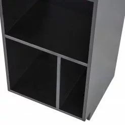 Loftscape Regal Rozzano - Kiefer massiv - Kiefer Schwarz -Büromöbel Verkäufe 1000342100 220401 070 DETAILS P000000001000342100