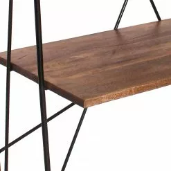 Tom Tailor Schreibtisch-Kombination Piketon II - Mango massiv / Aluminium - Mango / Schwarz -Büromöbel Verkäufe 1000342411 220325 045 DETAILS P000000001000342411