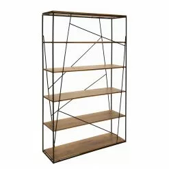 Tom Tailor Regal Piketon II - Mango massiv / Aluminium - Mango / Schwarz