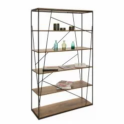 Tom Tailor Regal Piketon II - Mango massiv / Aluminium - Mango / Schwarz -Büromöbel Verkäufe 1000342413 220325 040 DETAILS P000000001000342413