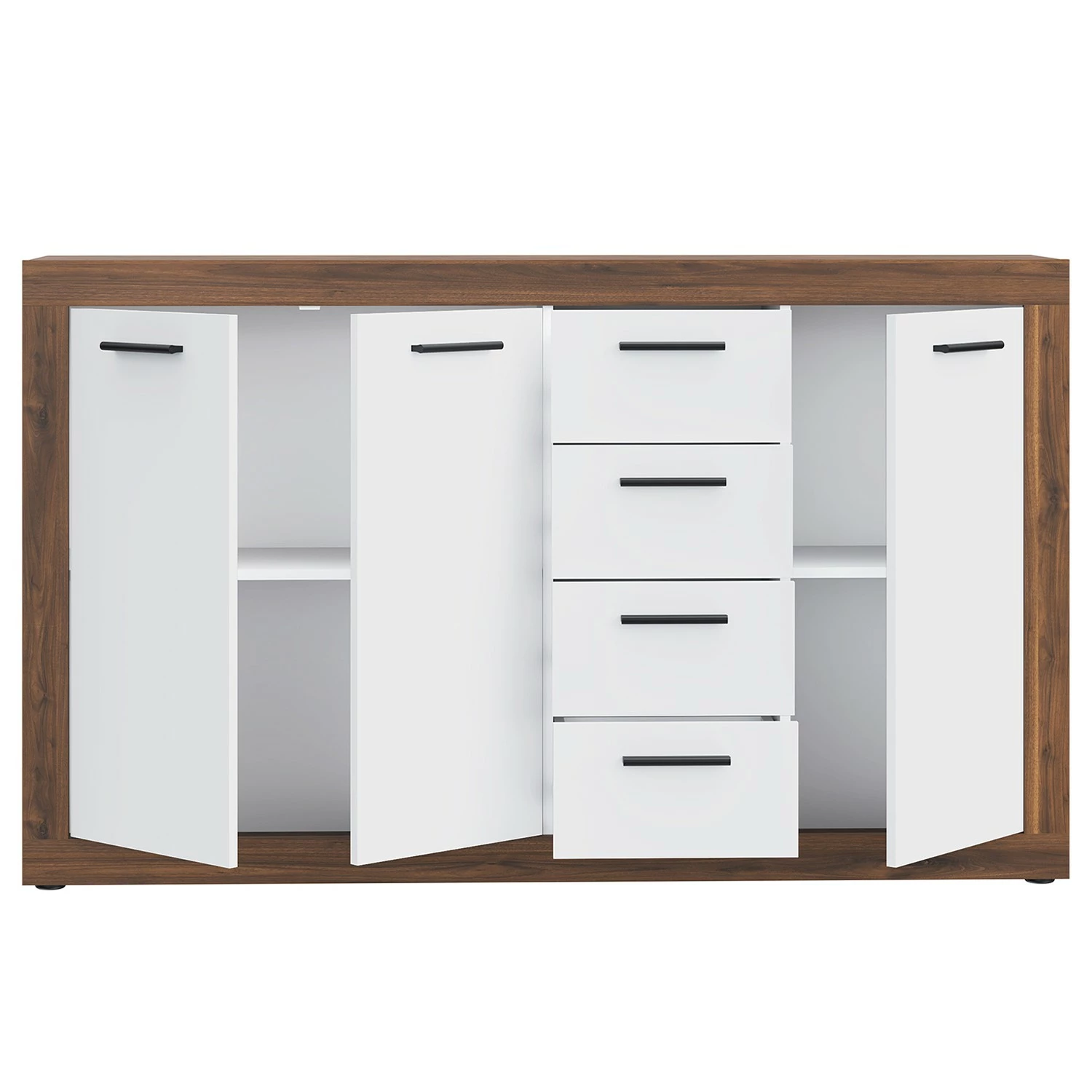 Loftscape Sideboard Ballito I - Walnuss Dekor 8 Loftscape Sideboard Ballito I - Walnuss Dekor – Bild 6