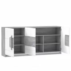 Loftscape Sideboard Toscana - Inkl. Beleuchtung - Eiche Grau Dekor -Büromöbel Verkäufe 1000342504 220331 040 DETAILS P000000001000342504