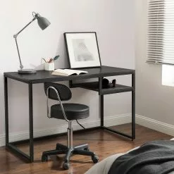 Fredriks Schreibtisch Penai - Eiche Schwarz Dekor / Schwarz -Büromöbel Verkäufe 1000342983 220407 021 MOOD DETAILS P000000001000342983 mood