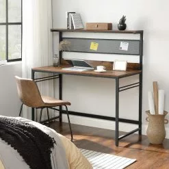 Red Living Schreibtisch Opium - Eiche Rustikal Dekor / Schwarz -Büromöbel Verkäufe 1000342987 220407 021 MOOD DETAILS P000000001000342987 mood