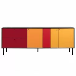 Loftscape TV-Lowboard Modern Art - Mehrfarbig -Büromöbel Verkäufe 1000344592 220407 030 DETAILS P000000001000344592