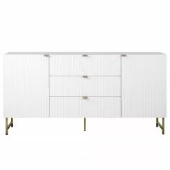 Loftscape Sideboard Metropolis - Matt Weiß -Büromöbel Verkäufe 1000344595 220407 030 DETAILS P000000001000344595