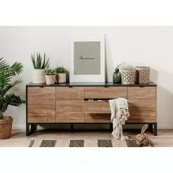 Loftscape Sideboard Mid West II - Bambus Dekor / Anthrazit 19 Loftscape Sideboard Mid West II - Bambus Dekor / Anthrazit -Büromöbel Verkäufe 1000344600 220407 023 MOOD DETAILS P000000001000344600 mood