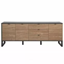 Loftscape Sideboard Mid West II - Bambus Dekor / Anthrazit 20 Loftscape Sideboard Mid West II - Bambus Dekor / Anthrazit -Büromöbel Verkäufe 1000344600 220407 030 DETAILS P000000001000344600