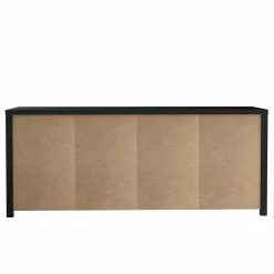 Red Living Sideboard Westlock II - Esche Dekor / Schwarz -Büromöbel Verkäufe 1000344679 220414 050 DETAILS P000000001000344679