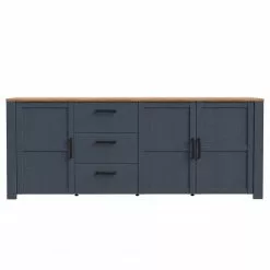 Ridgevalley Sideboard Vassia II - Eiche Navy Dekor / Eiche Riviera Dekor -Büromöbel Verkäufe 1000344683 220414 030 DETAILS P000000001000344683