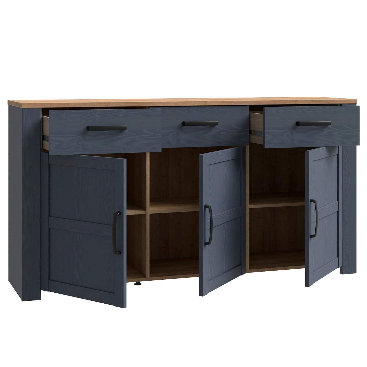 Ridgevalley Sideboard Vassia I - Eiche Navy Dekor / Eiche Riviera Dekor 8 Ridgevalley Sideboard Vassia I - Eiche Navy Dekor / Eiche Riviera Dekor – Bild 6
