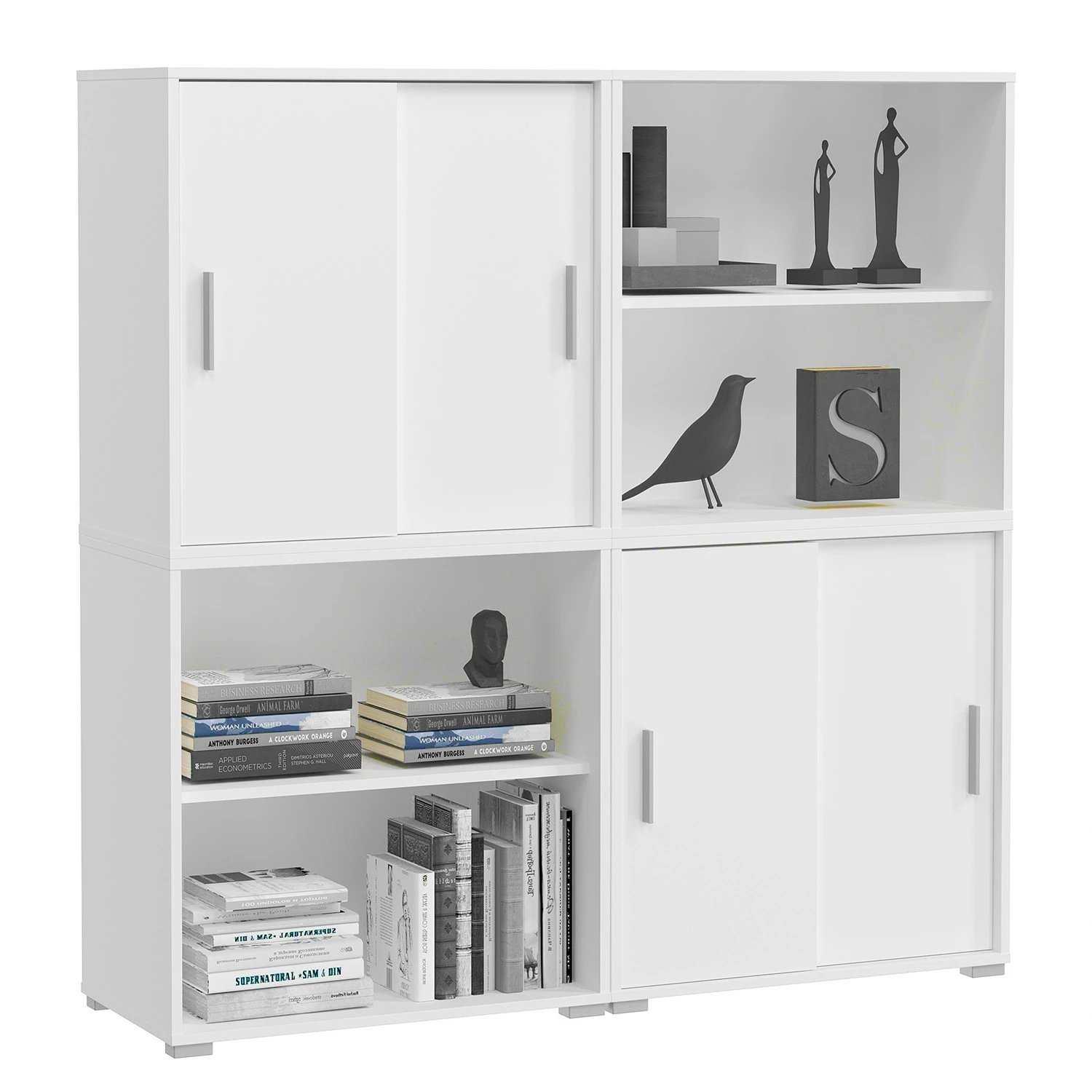 Fredriks Aktenschrank-Kombination Thamali XII - Weiß 5 Fredriks Aktenschrank-Kombination Thamali XII - Weiß – Bild 3