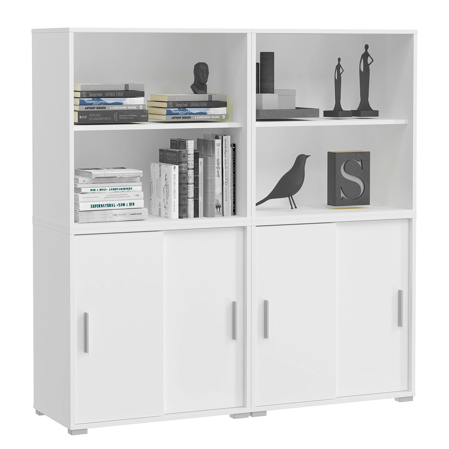 Fredriks Aktenschrank-Kombination Thamali XII - Weiß 3 Fredriks Aktenschrank-Kombination Thamali XII - Weiß