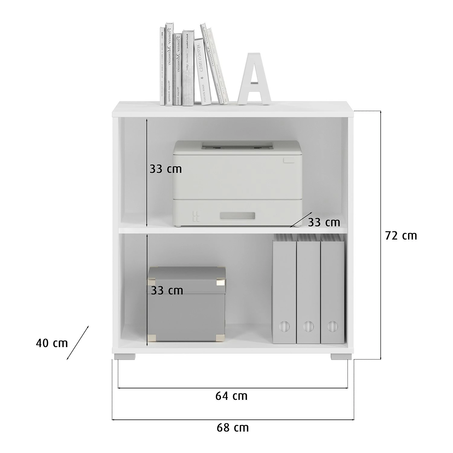 Fredriks Aktenschrank-Kombination Thamali XII - Weiß 12 Fredriks Aktenschrank-Kombination Thamali XII - Weiß – Bild 10