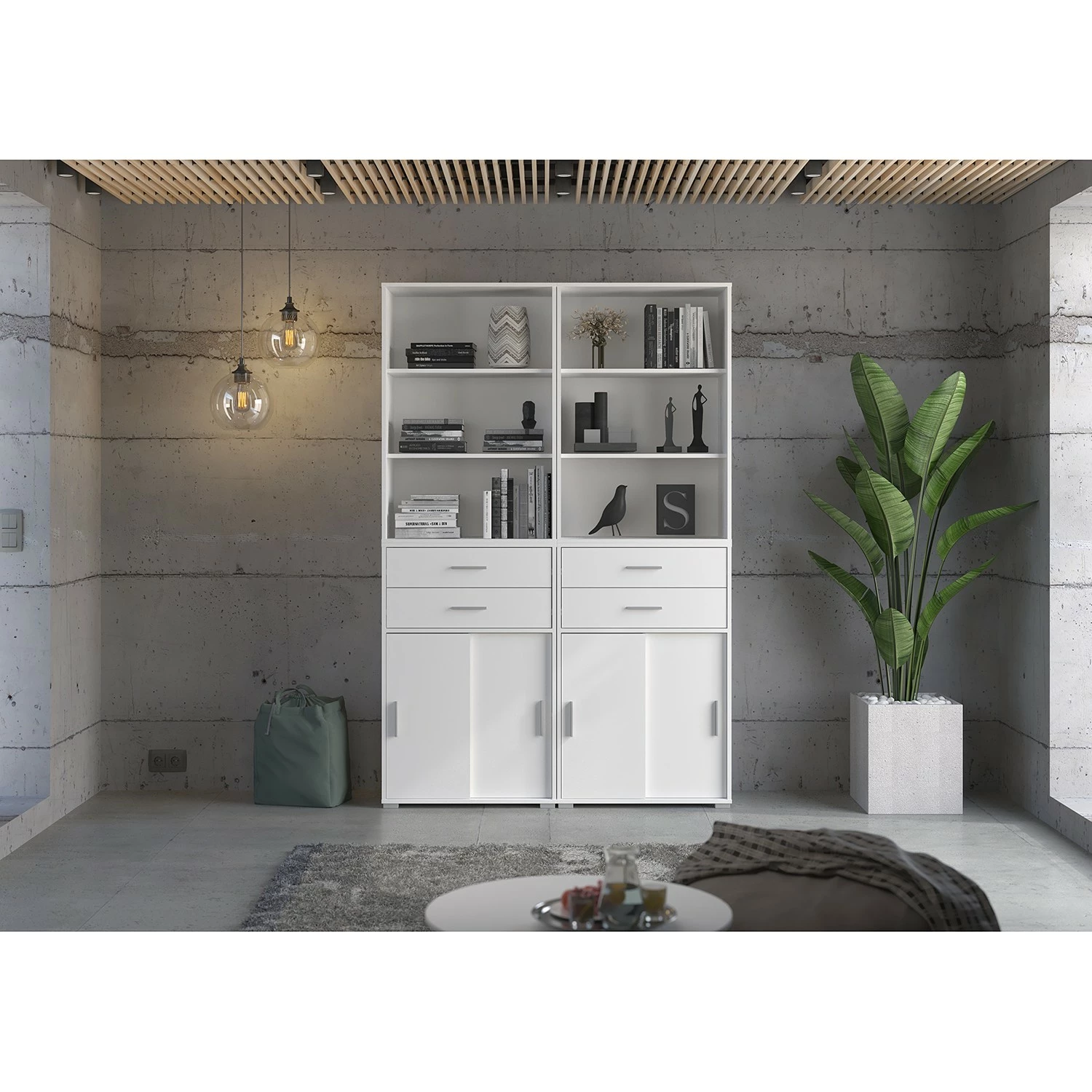 Fredriks Aktenschrank-Kombination Thamali - 136 x 212 cm 4 Fredriks Aktenschrank-Kombination Thamali - 136 x 212 cm – Bild 2