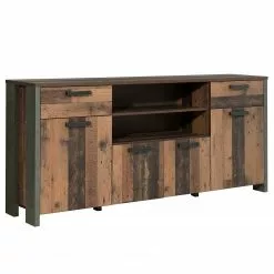 Loftscape Sideboard Ravenswood I - Altholz Dekor / Anthrazit