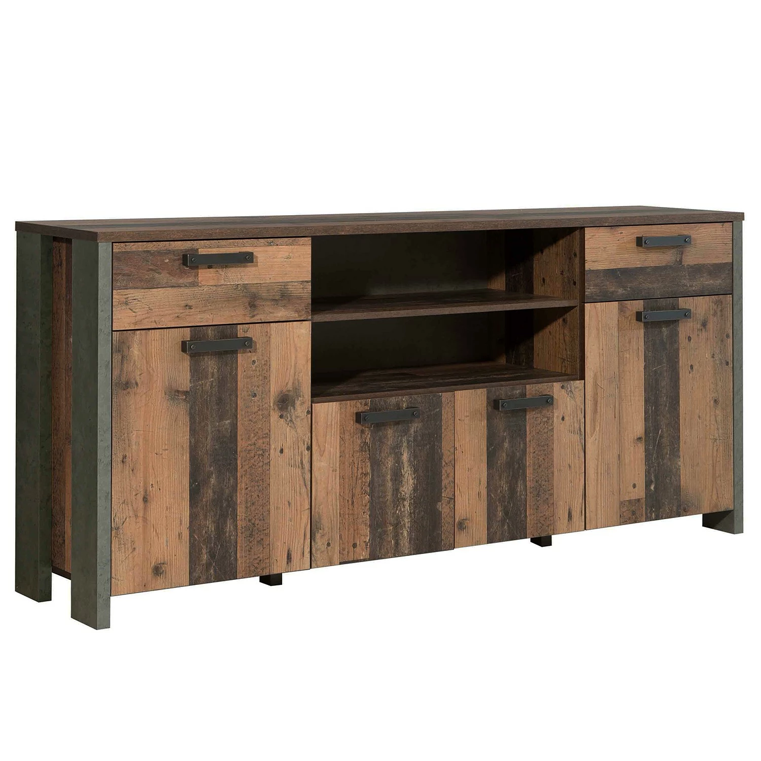 Loftscape Sideboard Ravenswood I - Altholz Dekor / Anthrazit 3 Loftscape Sideboard Ravenswood I - Altholz Dekor / Anthrazit