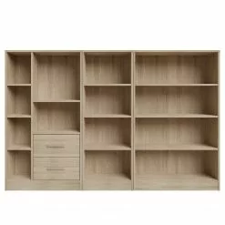 Fredriks Regalwand Wardell (3-teilig) - Eiche Sonoma Dekor 14 Fredriks Regalwand Wardell (3-teilig) - Eiche Sonoma Dekor -Büromöbel Verkäufe 1000348162 220505 031 DETAILS P000000001000348162