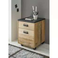 Ridgevalley Rollcontainer Shutter - Eiche Dekor -Büromöbel Verkäufe 1000348665 220505 020 MOOD DETAILS P000000001000348665 mood