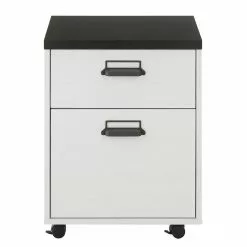 Ridgevalley Rollcontainer Shutter - Pinie Weiß Dekor -Büromöbel Verkäufe 1000348669 220505 030 DETAILS P000000001000348669