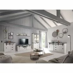 Ridgevalley Sideboard Shutter I - Pinie Weiß Dekor -Büromöbel Verkäufe 1000348674 220505 021 MOOD DETAILS P000000001000348674 mood