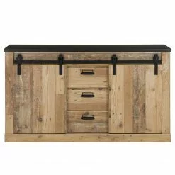 Ridgevalley Sideboard Shutter I - Eiche Dekor -Büromöbel Verkäufe 1000348697 220505 030 DETAILS P000000001000348697