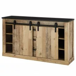 Ridgevalley Sideboard Shutter I - Eiche Dekor -Büromöbel Verkäufe 1000348697 220505 050 DETAILS P000000001000348697