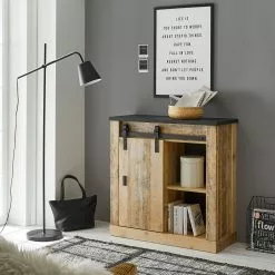 Ridgevalley Büro-Set Shutter II (2-teilig) - Eiche Dekor -Büromöbel Verkäufe 1000348749 220505 022 MOOD DETAILS P000000001000348749 mood