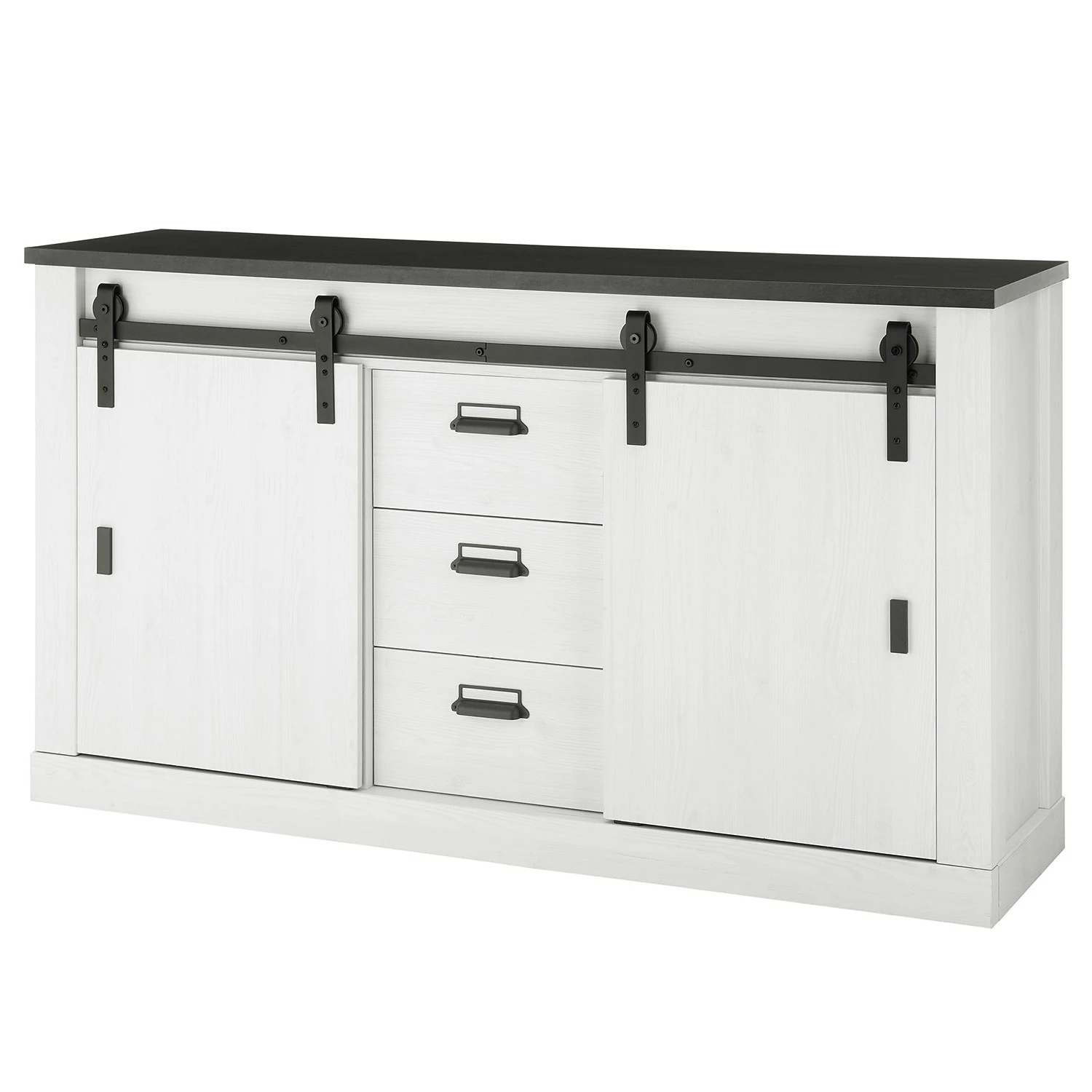 Ridgevalley Büro-Set Shutter V (4-teilig) - Pinie Weiß Dekor 9 Ridgevalley Büro-Set Shutter V (4-teilig) - Pinie Weiß Dekor – Bild 7