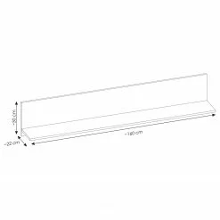 Ridgevalley Büro-Set Shutter V (4-teilig) - Pinie Weiß Dekor 39 Ridgevalley Büro-Set Shutter V (4-teilig) - Pinie Weiß Dekor -Büromöbel Verkäufe 1000348751 220505 503 SKETCH DETAILS P000000001000348751 sketch